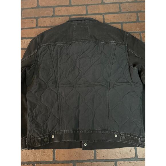 Levi's Black on Black Jacket ~New with Tags XXL~ - Picture 4 of 7